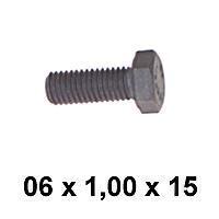 PARAFUSO 06 X 1,00 X 15 DIN933